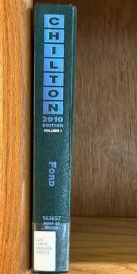 Chilton Ford Service Manual 2010 Edition Volume I, Part No. 163657 - Image 1 of 4