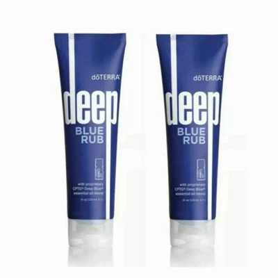(2 PACK) Crema Corporal DoTERRA Deep Blue Doterra Frotar - 4 OZ Foto 1 de 4