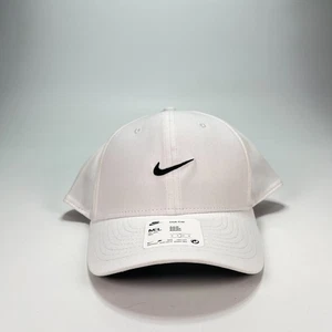 Nike Dri-FIT Gorra de Club Blanca Sombrero Béisbol Golf Tenis Adulto Unisex M/L Informal - Imagen 1 de 3