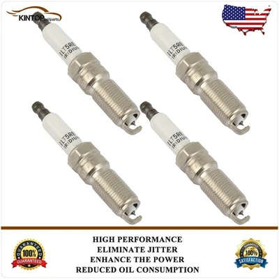 4x bujías de iridio y platino para Oldsmobile Alero 2,2 L 2002-2004 Foto 1 de 4