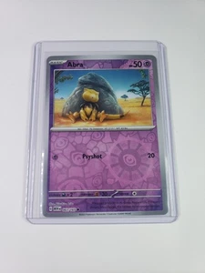 Pokemon Abra 063/165 Sv: Scarlet & Violet 151 Reverse Holo - Picture 1 of 4