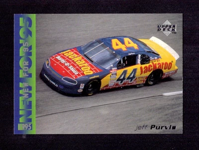 1995 Upper Deck #293 Jeff Purvis' Car NMMT 8978 - Image 1 of 2