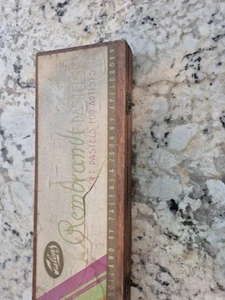 Vintage Talens REMBRANDT 24 Soft Pastels For Artists Boxed Made In Holland - Picture 1 of 9