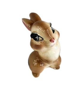 Disney Bambi Thumper's Girlfriend American Pottery Evan K Shaw Bunny Rabbit - Imagen 1 de 14