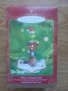 Hallmark Keepsake Ornament How the Grinch Stole Christmas “What a Grinchy Trick” - Picture 1 of 3