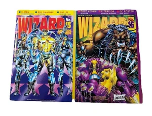 WIZARD: THE GUIDE TO COMICS #15, #16 noviembre, diciembre 1992 en muy buen estado - Imagen 1 de 5
