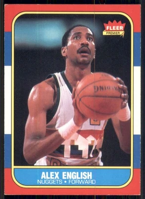 Fleer #30 Alex 1986-87 inglés Foto 1 de 2