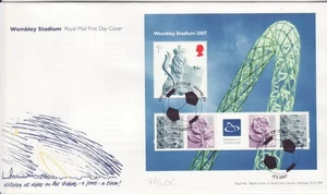 GB Stamps First Day Cover Wembley Stadium MS, sport, rose, Lions, arch SHS 2007 - Picture 1 of 1