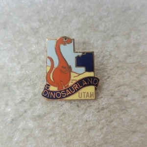 Pin Dinosaurland Utah Saurópodo Dinosaurio Estado Contorno Viaje Souvenir Insignia - Imagen 1 de 4
