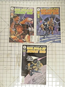 Star Wars #1-3 Set Han Solo at Stars End (Dark Horse Comics)Grade: Near Mint - Picture 1 of 4