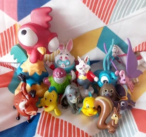 Lot of 14 Disney & Animated Movie Character Toys – Mixed Figures Hei Hei + More! - Picture 1 of 4
