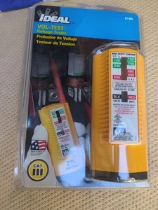 *NEU* Ideal 61-065 Vol-Test Spannungsprüfer 600Vac/Vdc Made in the 🇺🇸. - Bild 1 von 2