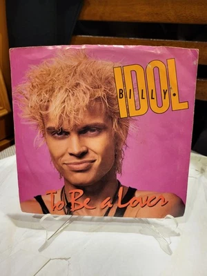 Billy Idol – To Be a Lover 7" EX Vinyl VG+ Sleeve Chrysalis VS4-43024 1986 - Image 1 of 4