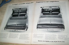 1964 64 Pontiac Catalina 2+2 LeMans convertible mid-size magazine 2-page car ad