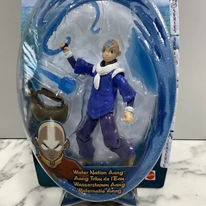 Avatar Action Figure Water Nation Aang Mattel 2006 Legend Of Aang Nickelodeon A - Picture 1 of 12