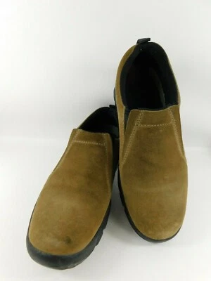 Roper Performance Men's Slip-On Mac Brown Suede Leather Shoes Size 8 US EUR39 - Image 1 of 4