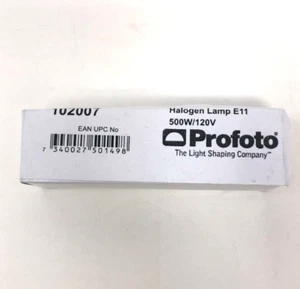 Profoto Modeling Lamp E11 Halogen 500W 102007 Y01 Brand New! - Picture 1 of 3