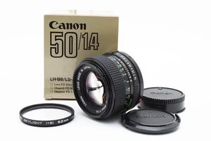 [Top Mint+Box +Filter] Canon New FD NFD 50mm F/1.4 Standard Lens From Japan #108 - Picture 1 of 24