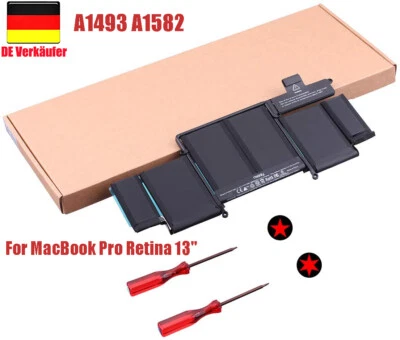 A1493 A1582 AKKU 6330mAh Für Apple Macbook Pro 13" Retina A1502 2013 2014 2015 - Bild 1 von 4