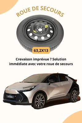 Roue de secours Galette 18" pour TOYOTA CHR - C-HR - C HR (Taille 63.2x13cm)