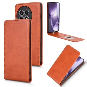 For OnePlus 13R, Shockproof Vertical Up-Down Leather Wallet Card Case Cover - Picture 1 of 22