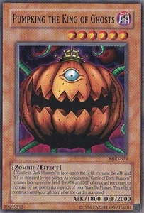 Yugioh - Konami - Yu-Gi-Uh! - Pumpking the King of Ghosts - MRD-079 Trading Card - Picture 1 of 2