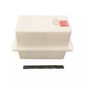 White Thick Plastic Vent Top Battery Box RV Camper Boat Foam Strip Vapor Barrier - Picture 1 of 4