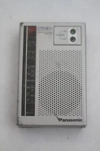 Panasonic RF-455 AM/FM tragbares Radio silber zur Reparatur - Bild 1 von 8