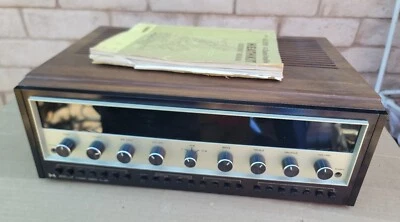 Vintage Heathkit AA-2010 4 channel Quadrophonic Integrated Amplifier w/ Manual  - Image 1 of 4