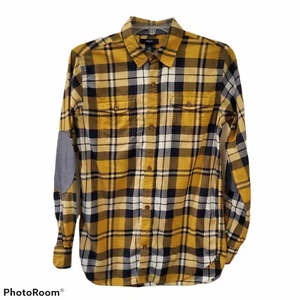 GAP Kids Boys/Girls Plaid Long Sleeve Button Down Shirt Size XXL 14-16 - Picture 1 of 6