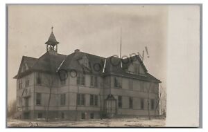RPPC Saint St Mary's School ALTON IA Iowa Vintage Real Photo Postcard