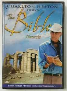 Charlton Heston Presents The Bible Genesis DVD Bonus Features NEW SEALED - Picture 1 of 2