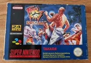 SNES Fatal Fury Special Boxed with Manual CIB Super Nintendo PAL - Bild 1 von 13