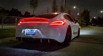 For Porsche 981 Boxster/Cayman/Spider/GT4 2013-2016 Full-width Light Kit - Image 1 of 4