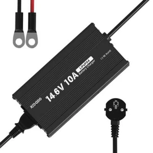 Redodo 14.6V 10A Smart Schnelles LiFePO4 Ladegerät für 12V (12,8V) LiFePO4 Akku - Zdjęcie 1 z 7