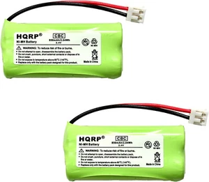 2-Pack HQRP Téléphone Batterie pour Sanik 2SN-AAA65H-S-J1 2SN-AAA70H-S-J1 - Zdjęcie 1 z 9