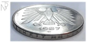 Germany (MONACO-Federal Republic) 5 MARK 1987 Proof  - Imagen 1 de 7