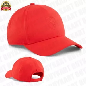 Scuderia Ferrari F1 Motorsport HP Baseball Cap Red - Puma Original - Picture 1 of 9