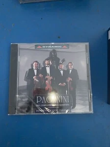 String Quartets 1-3 by NIcolo Paganini (CD, 1995) New Sealed Oop Rare - Imagen 1 de 2