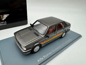Neo 1/43 Scale Resin Alfa Romeo Giulietta 2.0 Turbodelta Gray Model car - Picture 1 of 5