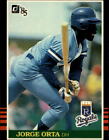 1985 Donruss Baseball Card Pick 1-249