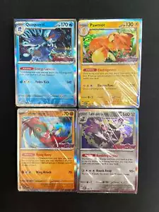 Scarlet & Violet Base Prerelease Deck Set - Quaquaval, Pawmot, Hawlucha, Revavar - Bild 1 von 2