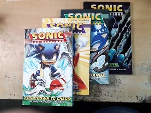 Archie Comics - Sonic the Hedgehog Graphic Novel - Vols 1, 2, 3 + 4 - Picture 1 of 13