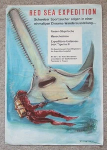 RED SEA EXPEDITION - Plakat - Schweiz 1972/73 - Bild 1 von 1
