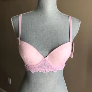 NWT Pink Slight Push Up Bra - 34B - Picture 1 of 6