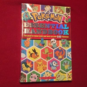 Pokemon Essential Handbook 640 Pokemon Estadísticas y hechos 2012 - Imagen 1 de 4
