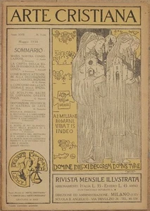 ARTE CRISTIANA GENNAIO 1930 SAN NICOLA DI TOLENTINO MILANO MOSTRE PRESEPE GENOVA - Foto 1 di 1