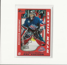 2003-04 Pacific AHL Prospects Ryan Miller Autographs Card #70 (#154/500)
