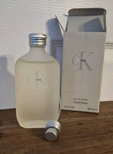 RARE NIB 2002 ๐ Vintage 3.4 oz CK ONE EDT SPRAY COLOGNE ๐ 100ML 1st Formula - Picture 1 of 10