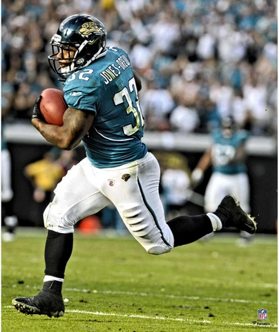 Maurice Jones-Drew Jacksonville Jaguars Unsigned Running Photograph Cover